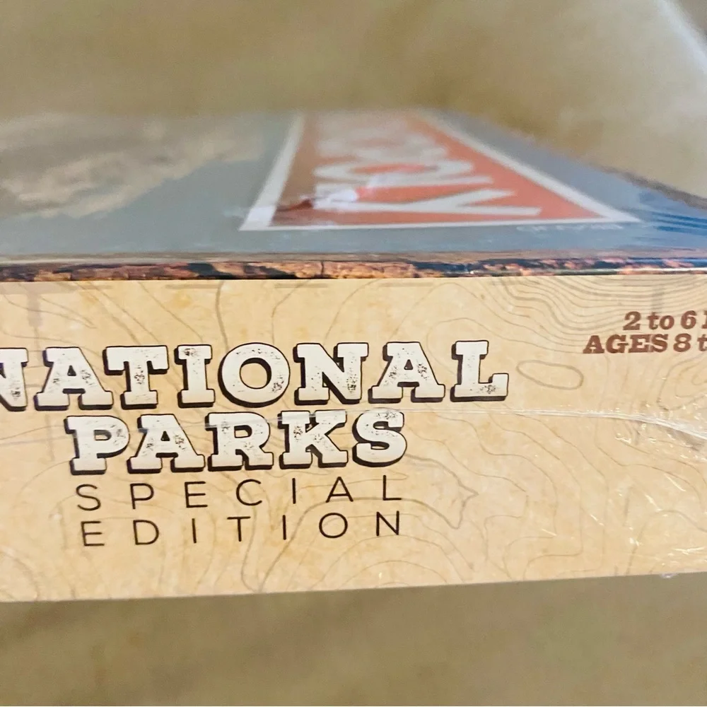 NIB SEALED Monopoly National Parks Special Edition Collectible Pieces